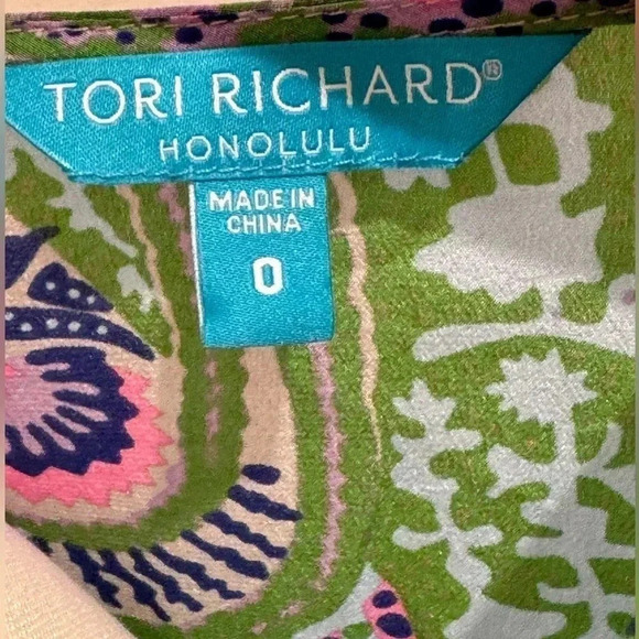 Tori Richard Alyssa Drawstring Dress - Picture 4 of 6